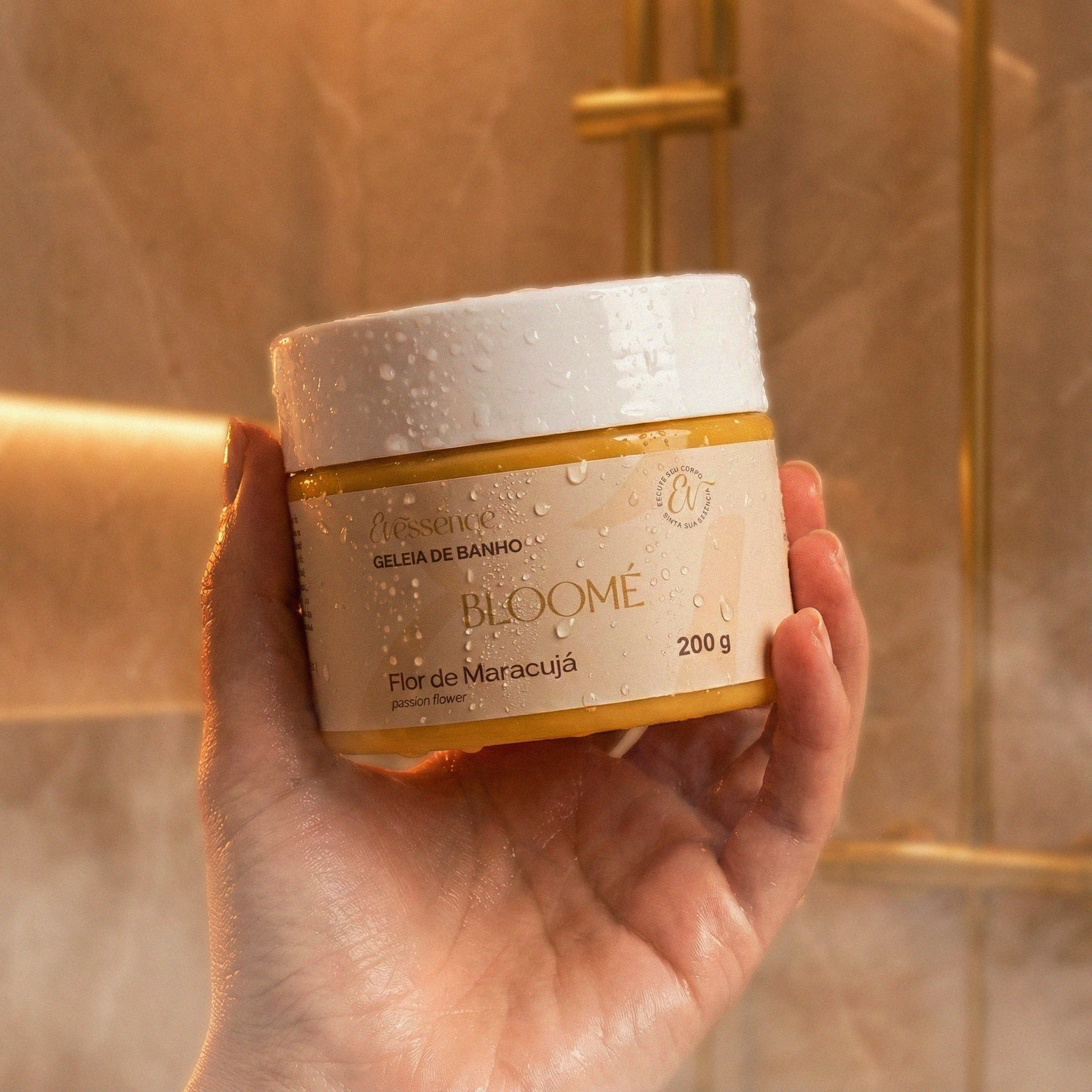 Kit - Vela de Massagem + Gel Deslizante + Calda Beijável + Geleia de Banho - Evessence