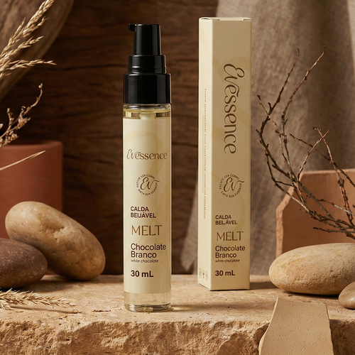 Calda Beijável Chocolate Branco | Evessence