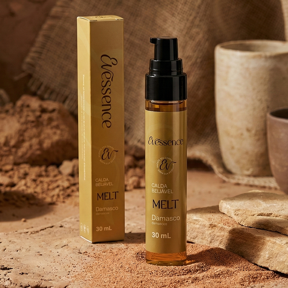 Calda Beijável Melt (Damasco) - Evessence